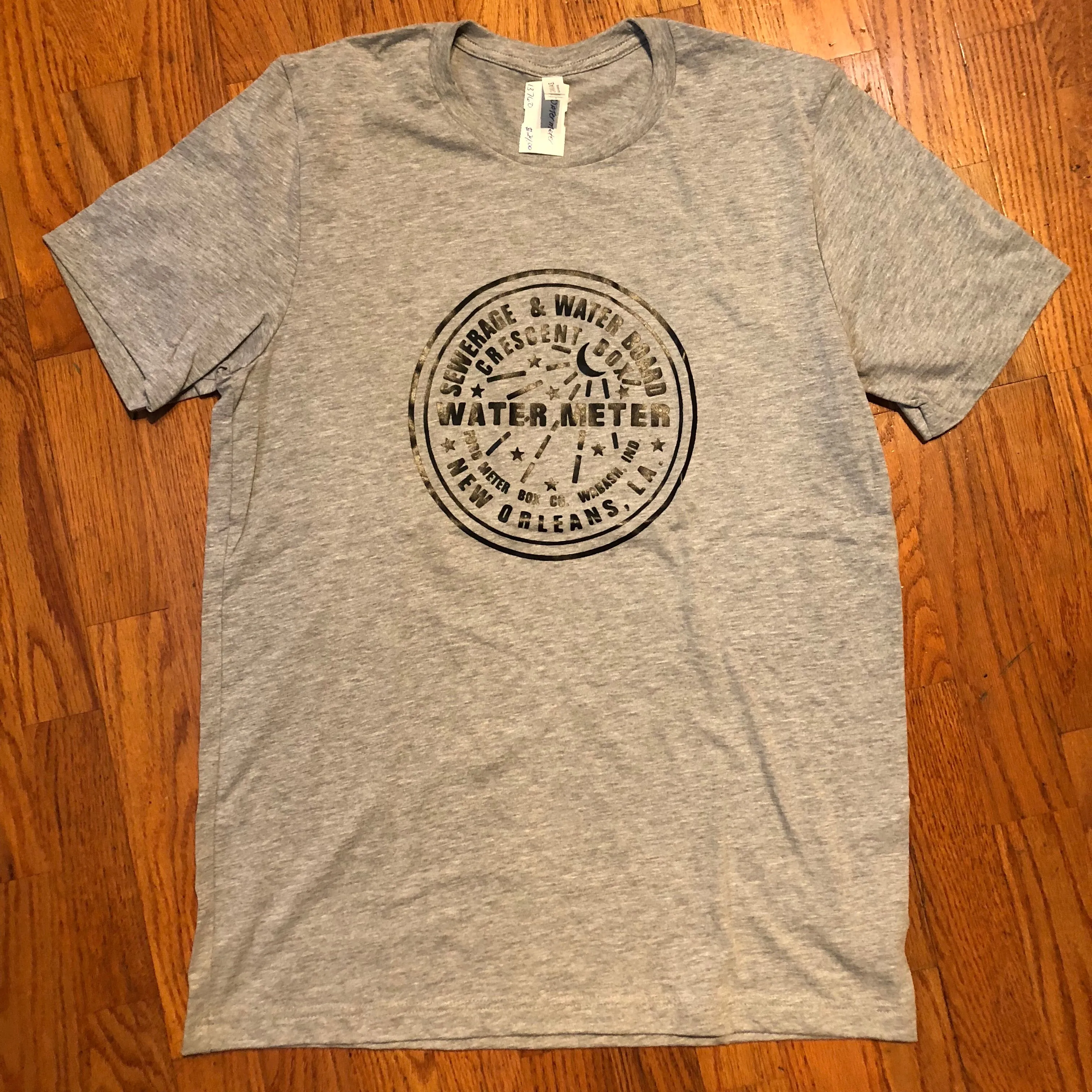 13759 NOLA Water Meter, Unisex Track Shirt