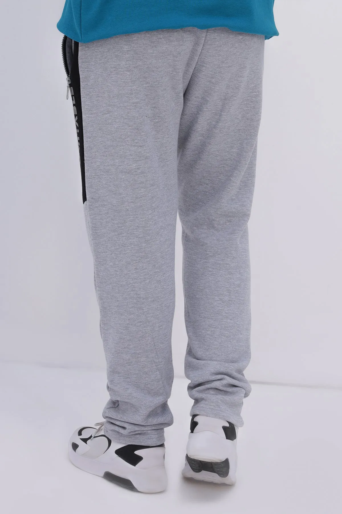 Indomitable Heather Gray Trouser (Plus Size) - W22 - MTR078P