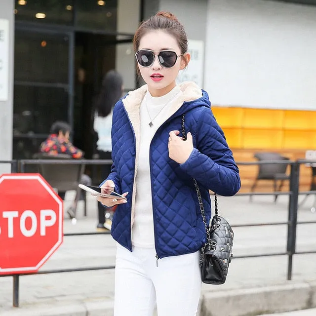 New Parkas basic jackets Female