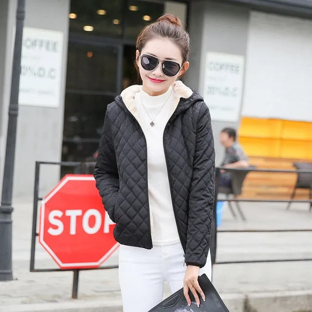 New Parkas basic jackets Female