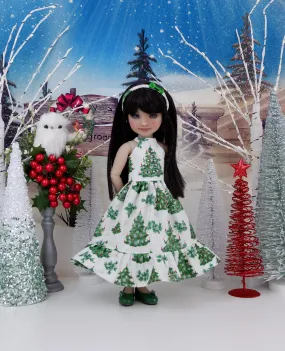 O Tannenbaum - dress with shoes for Ruby Red Fashion Friends doll