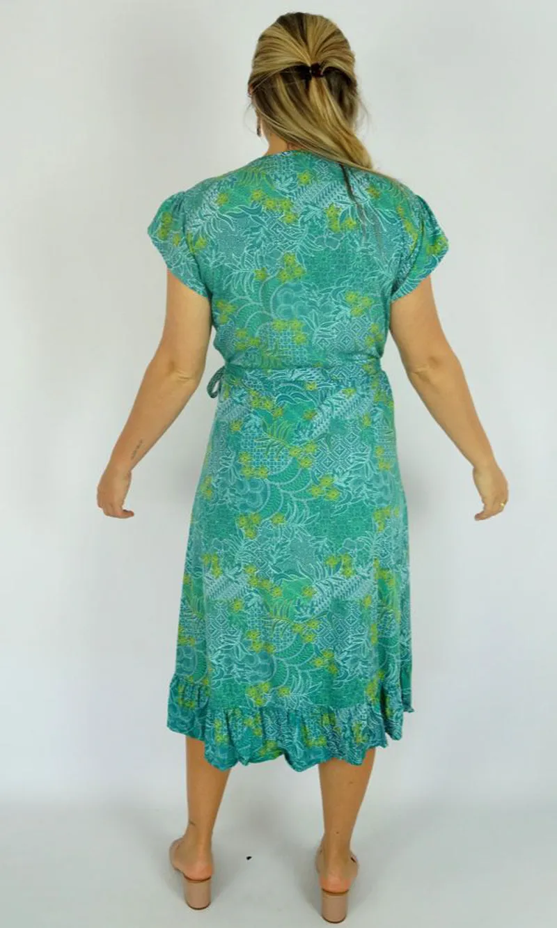 Rayon Dress Cupid Batik Paisley, More Colours