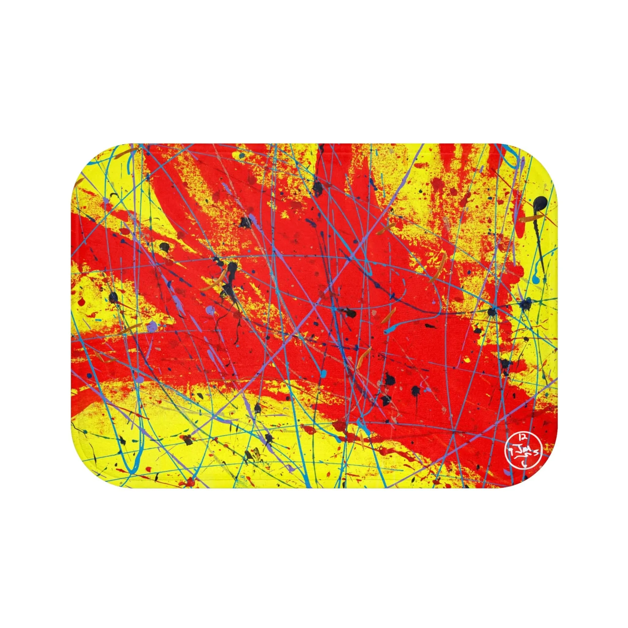 Red Rocket Bath Mat by Jumper Maybach®