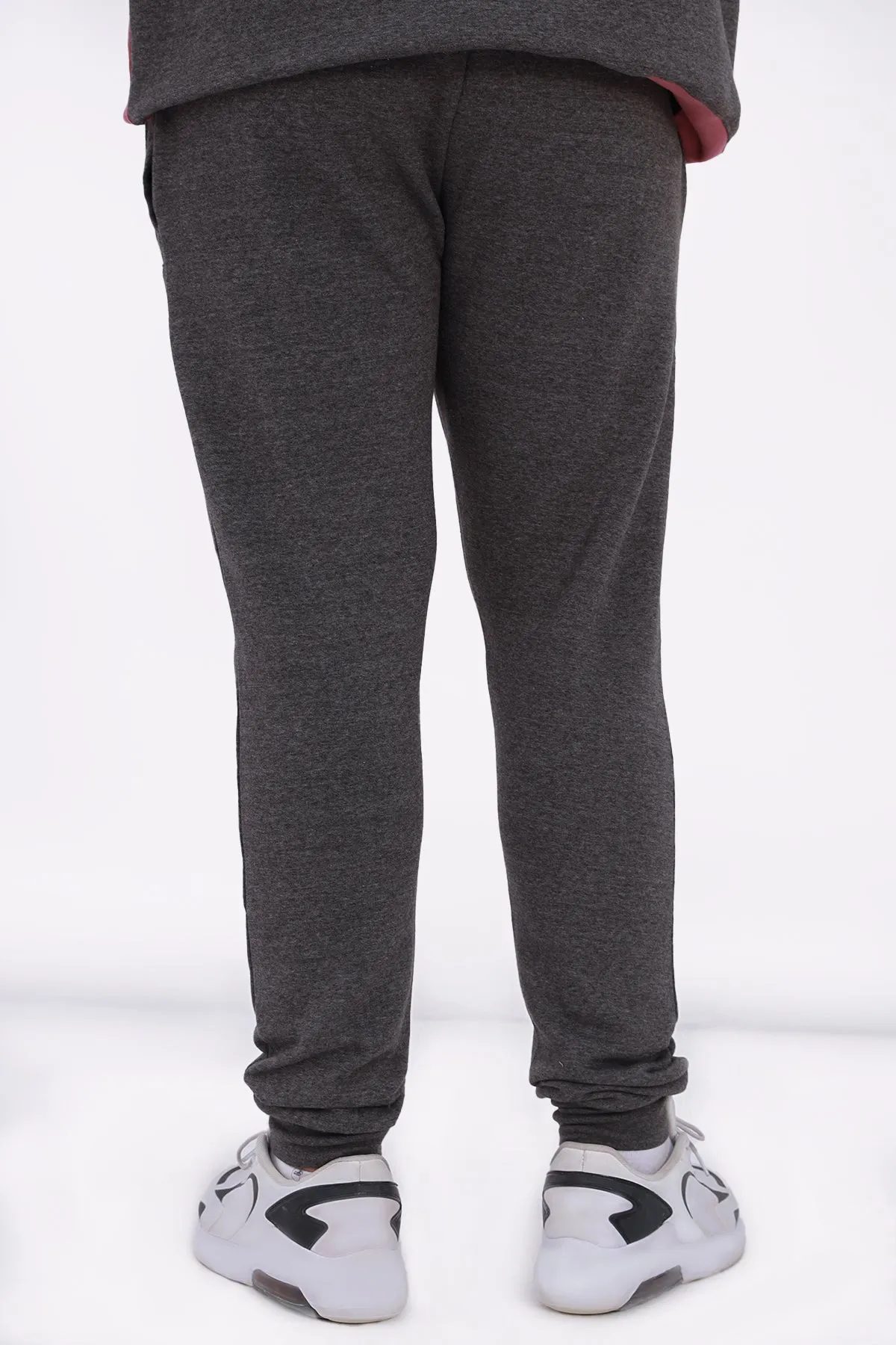 Take Risk Charcoal Jogger Pants (Plus Size) - W22 - MTR077P